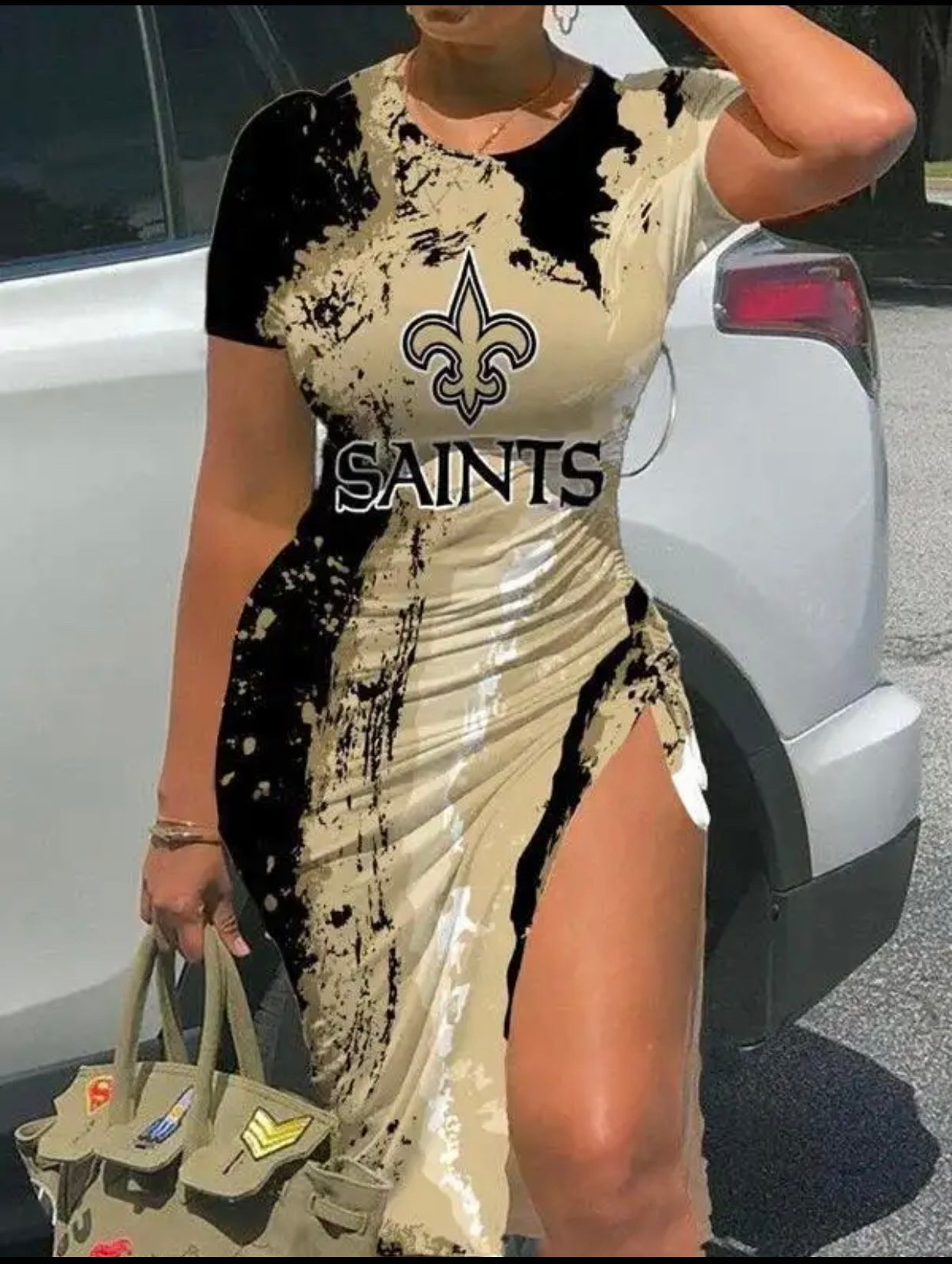 What a Saint Fleur de lis Dress Fashion NOLA